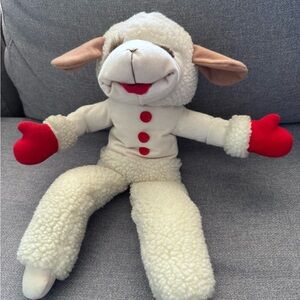 Vintage Lamb Chop Puppet Shari Lewis Toys 1994, Dakin Plush- 16”
